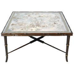 Chinoiserie Mirrored Coffee Table