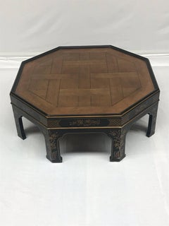 Chinoiserie Octagonal Coffee Table, 20th Century