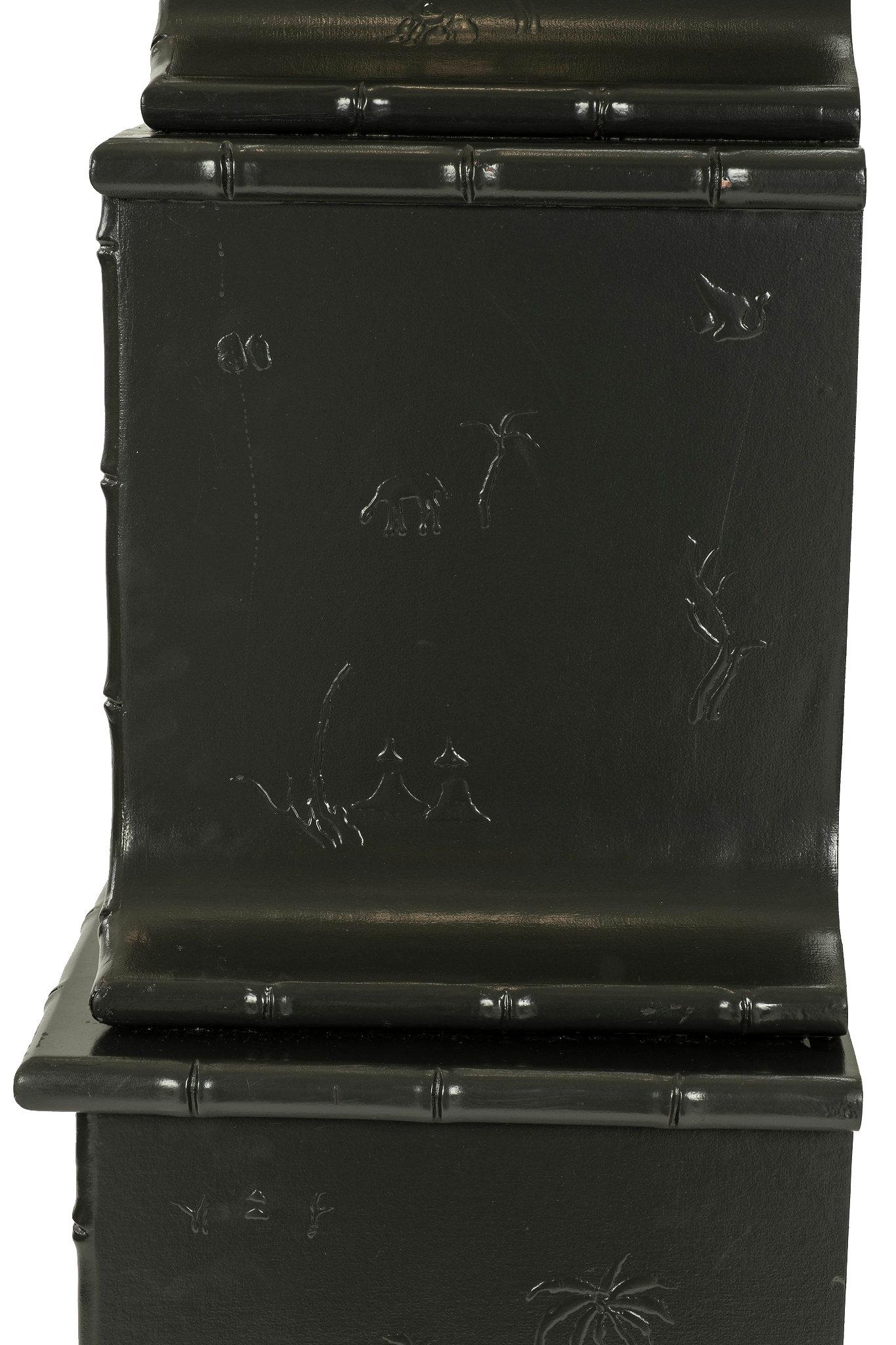 Pagoden-Bücherregal-Schild aus der Chinoiserie im Angebot 3