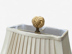 Chinoiserie, Painted Wood, Gilt, Ebonized Table Lamps, USA, 1970s