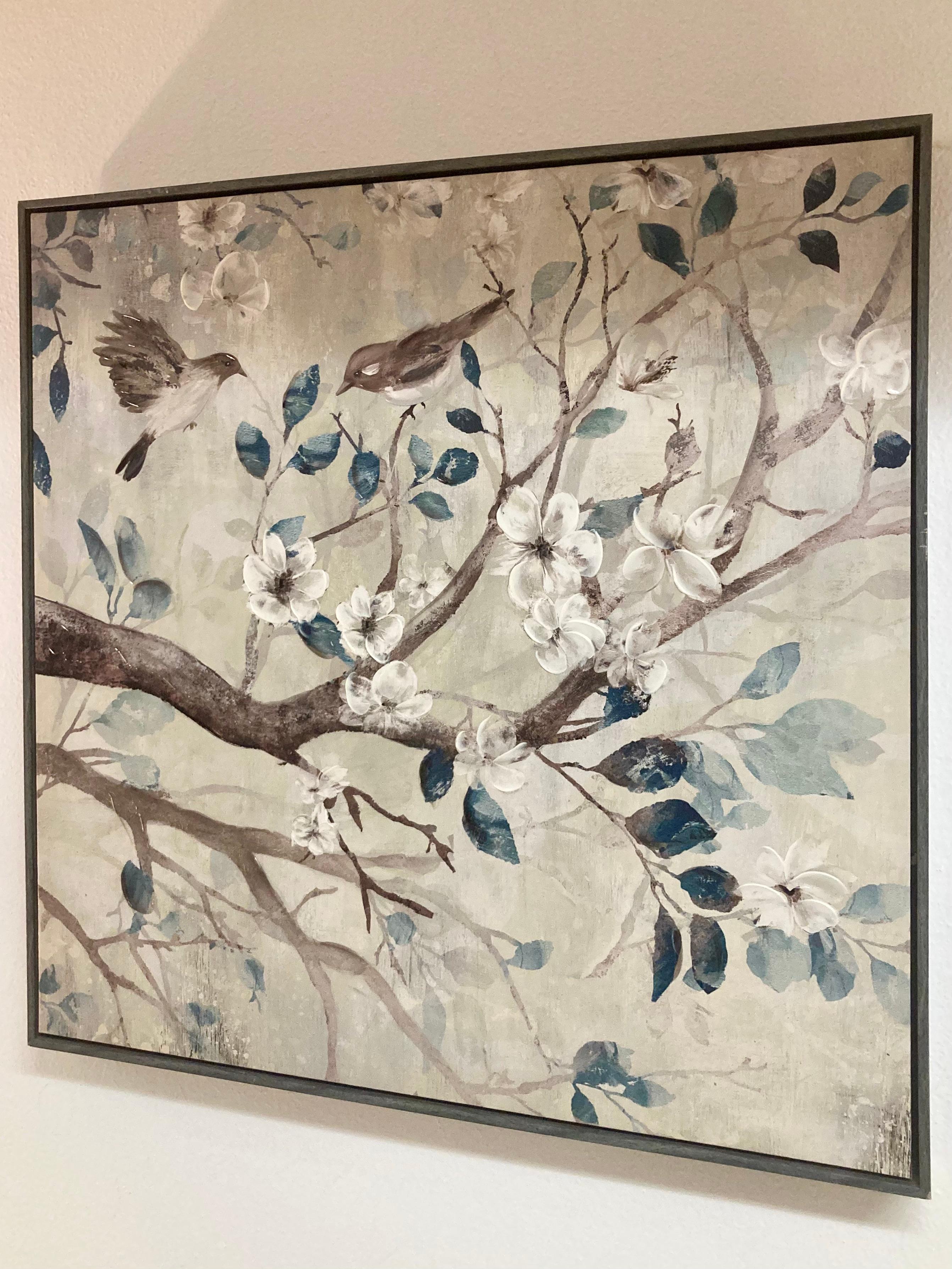 Canvas Chinoiserie Painting