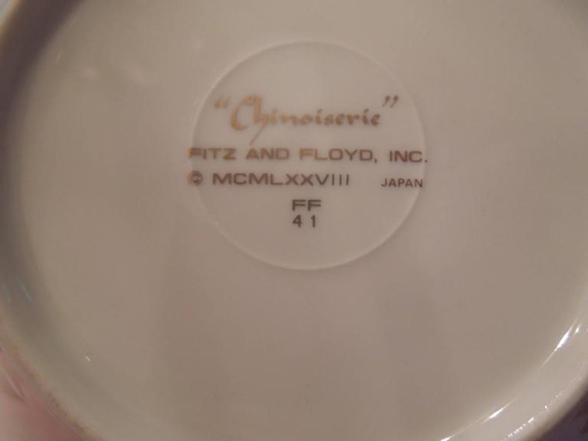 chinoiserie dinnerware set