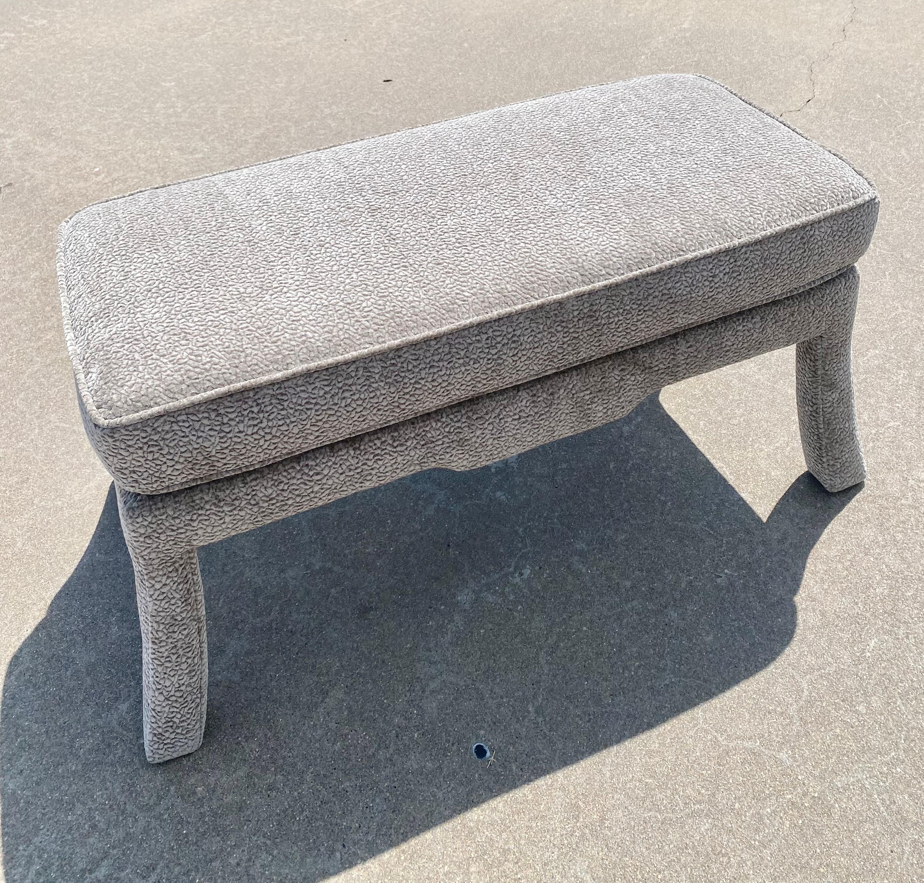 Chinoiserie Regency Reupholstered Bench For Sale 1