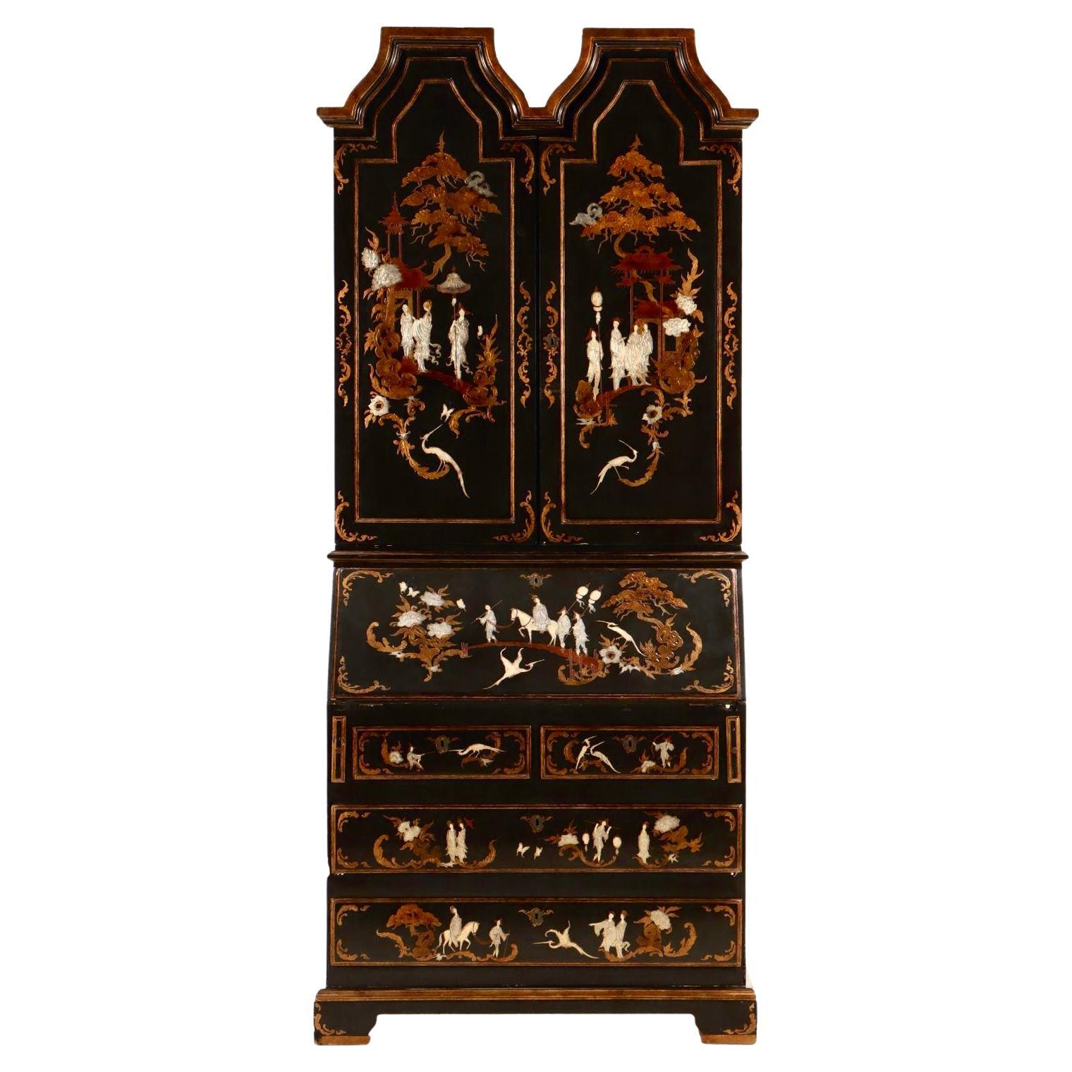 Escritorio Chinoiserie Dos Piezas