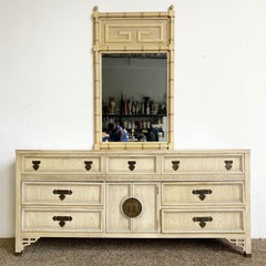 Chinoiserie Shangri-La Dresser With Mirror by Dixie