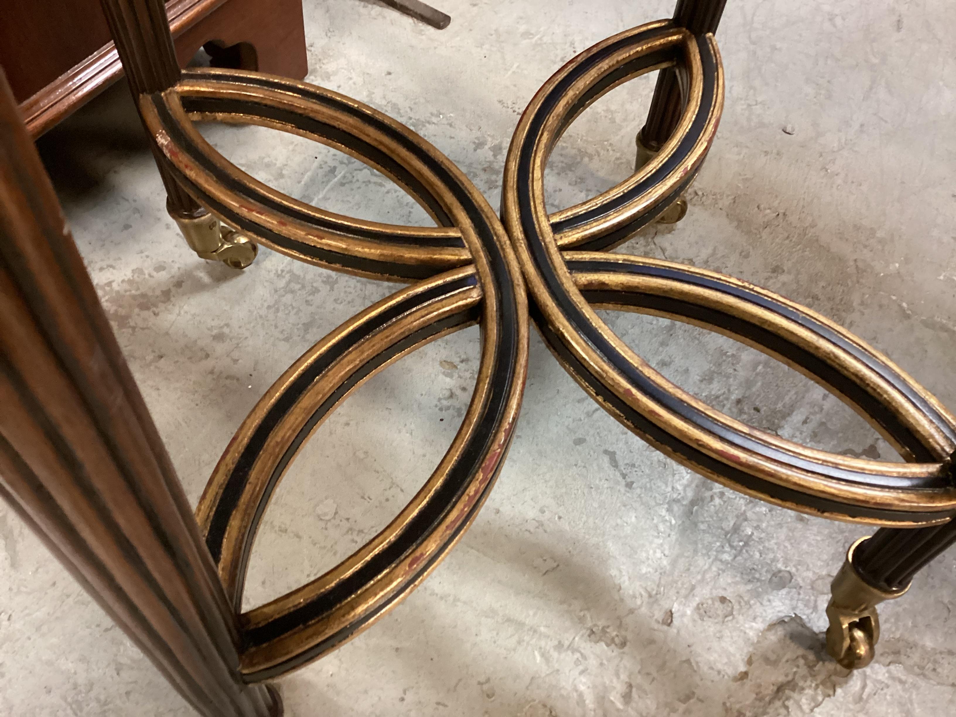 Chinoiserie Style Octagonal Accent Table For Sale 8