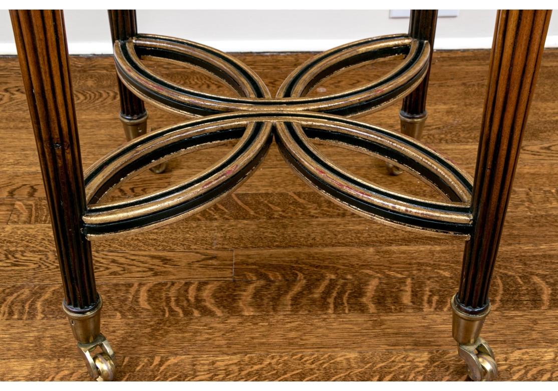 20th Century Chinoiserie Style Octagonal Accent Table For Sale