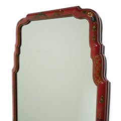 Chinoiserie Style Painted Wall Mirror