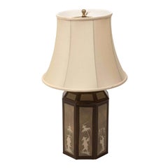 Chinoiserie Style Tole Lamp by Bob Christian