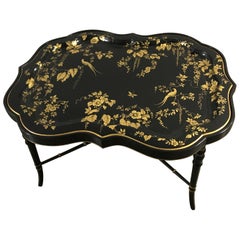 Chinoiserie Style Tray Coffee Table