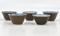 Chinoiserie Teabowl Set Circa 1725, Qing Dynasty, Yongzheng Reign