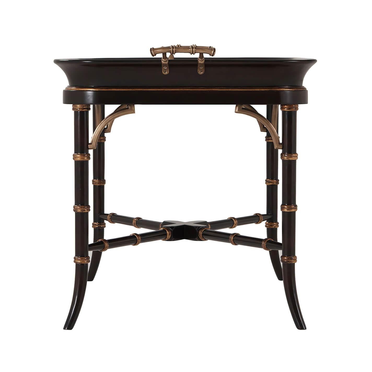 Regency Chinoiserie Tray Top Table