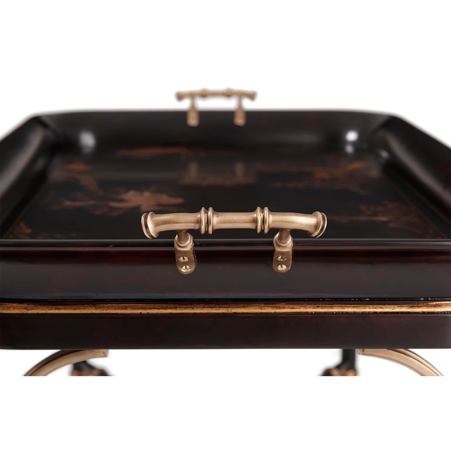 Vietnamese Chinoiserie Tray Top Table