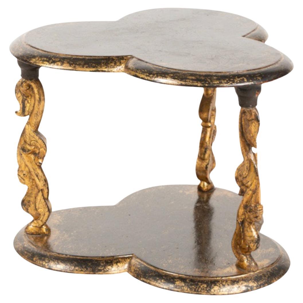 Chinoiserie Trefoil Drinks Table