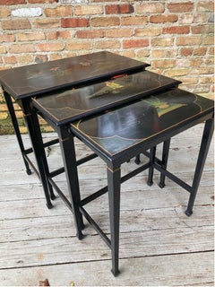 Chinoiserie Vintage Larger Nesting Tables