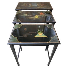 Chinoiserie Vintage Larger Nesting Tables