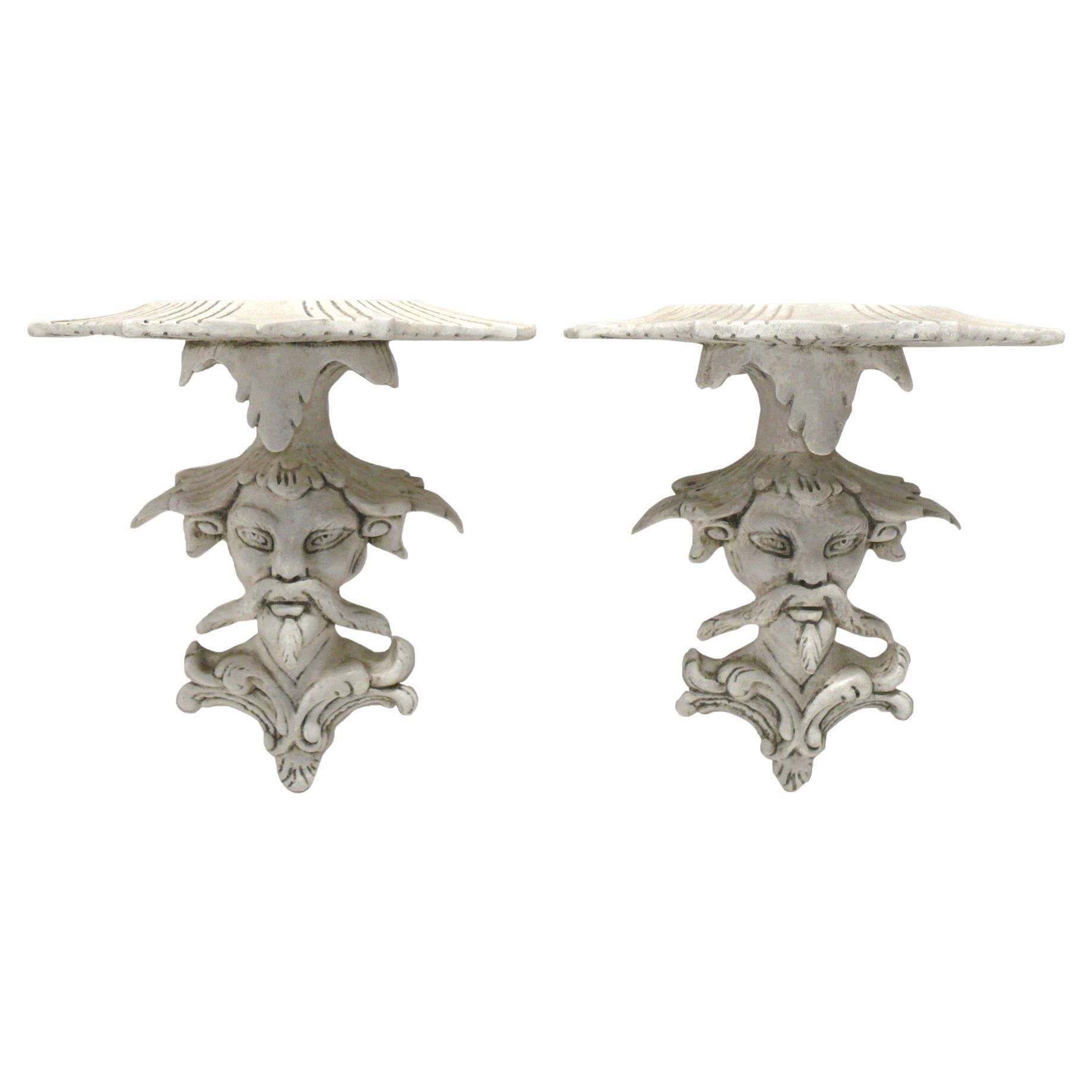 Chinoiserie Wall Shelves or Brackets