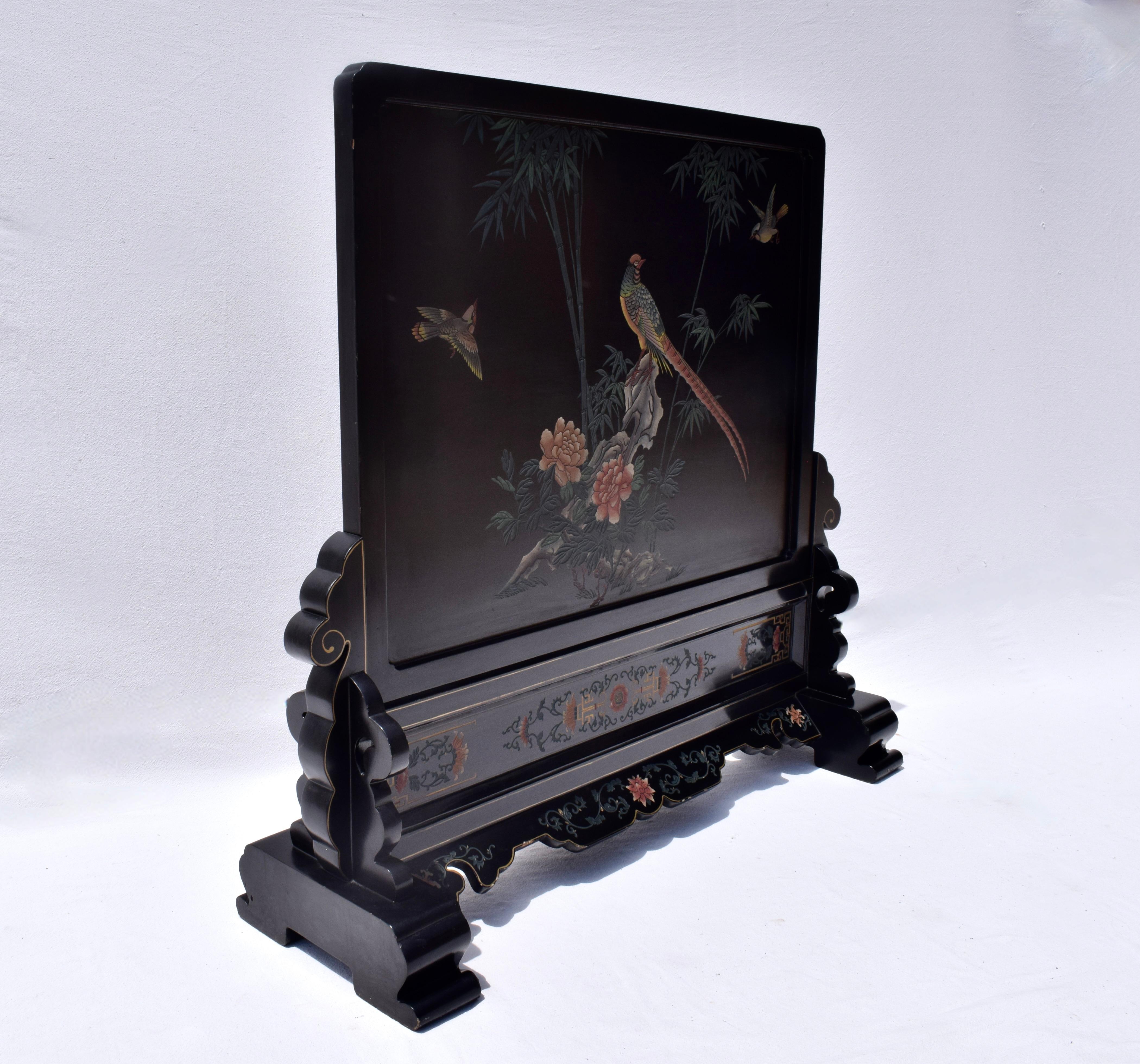 Carved Chinoiserie Wood Screen Room Dividers, Pair For Sale