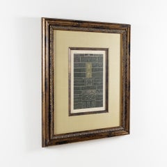 Chinos Chinese Tapestry Framed Lithograph