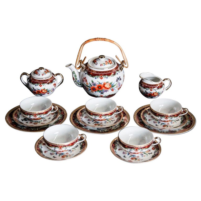 China Tea Set Vintage - 22 For Sale on 1stDibs