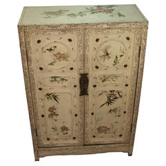 Chinoiserie Hand Painted Cabinet/Bar