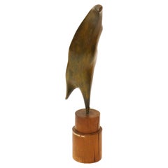 Chio Italian Mid-Century Modern Bronze Penguin Sculpture