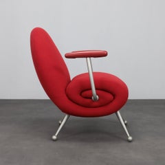 Chiocciola Lounge Chair by Roberto Semprini for Arredaesse, 1994
