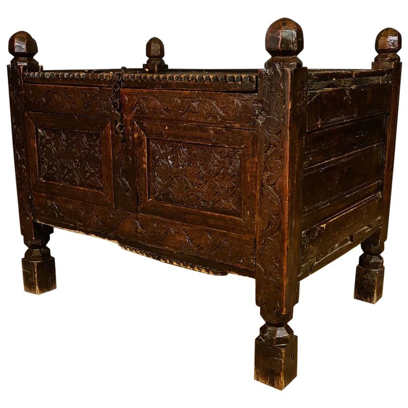 What is an antique coffer?