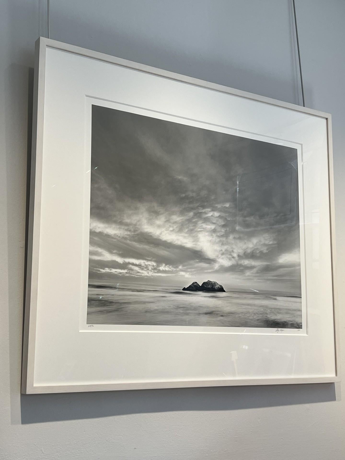 Chip Hooper Landscape Photograph - Lone Rock, Pacific Ocean