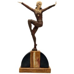 Chiparus Figure,  Dancer of Kapurthata, circa 1930