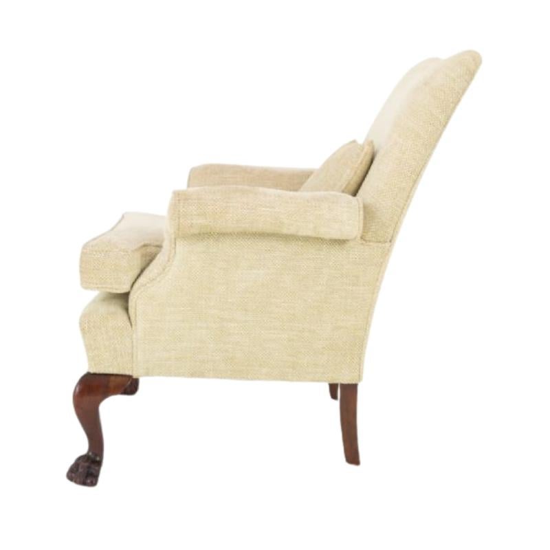 Chaise à Accoudoirs Chippendale Acajou Ball and Claw 1880 Bon état - En vente à Potters Bar, GB