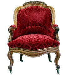 Chippendale Armchair Antique Chesterfield Armchair Vintage Chair Baroque