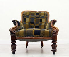 Chippendale Armchair Club Chair Chairs Baroque Antique
