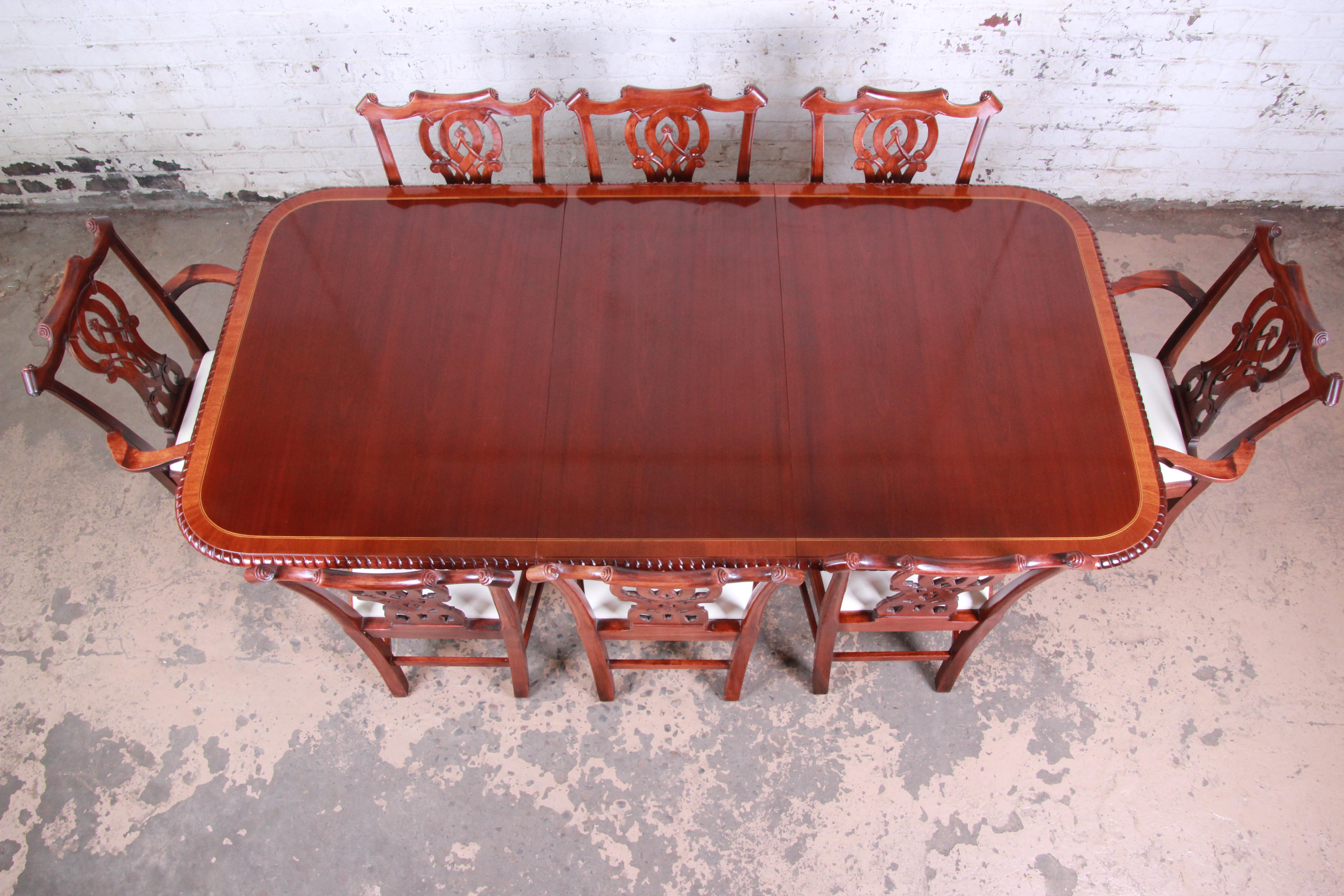 chippendale dining table