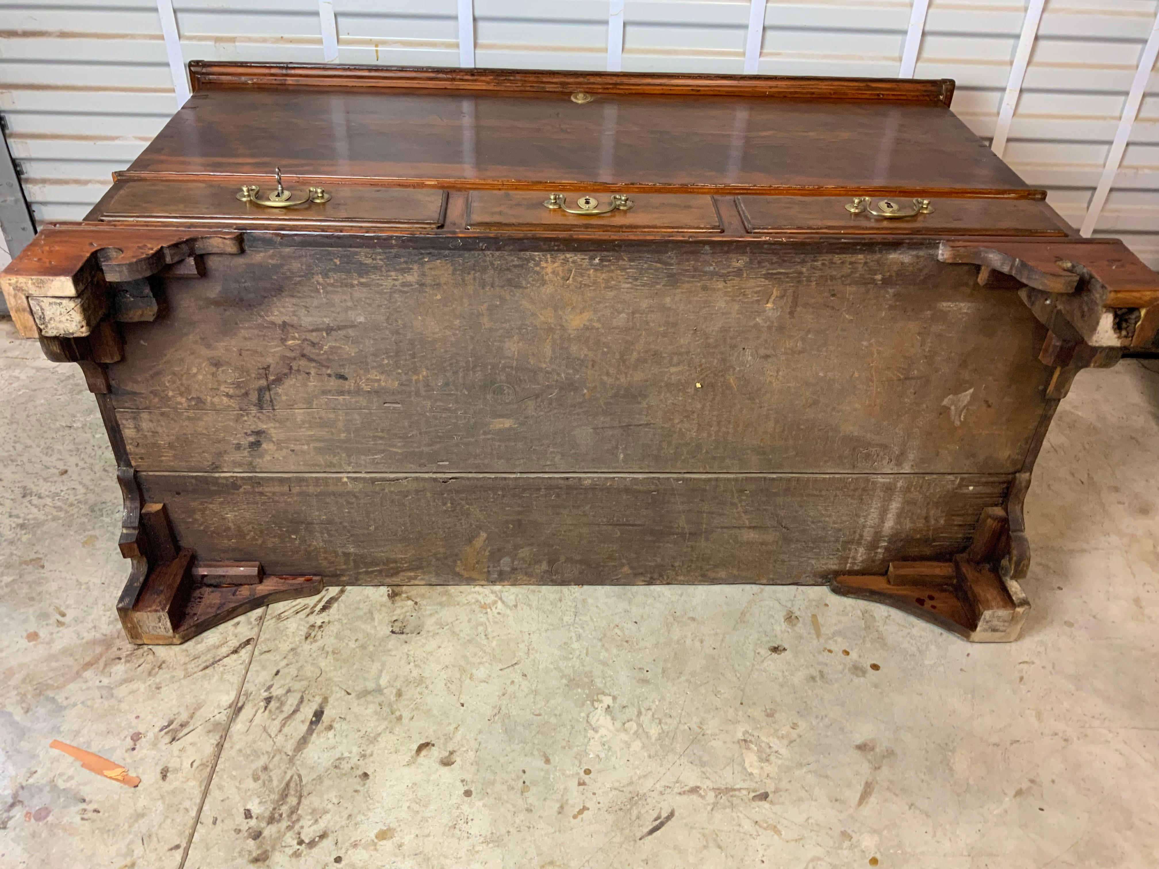 Chippendale Blanket Chest For Sale 6
