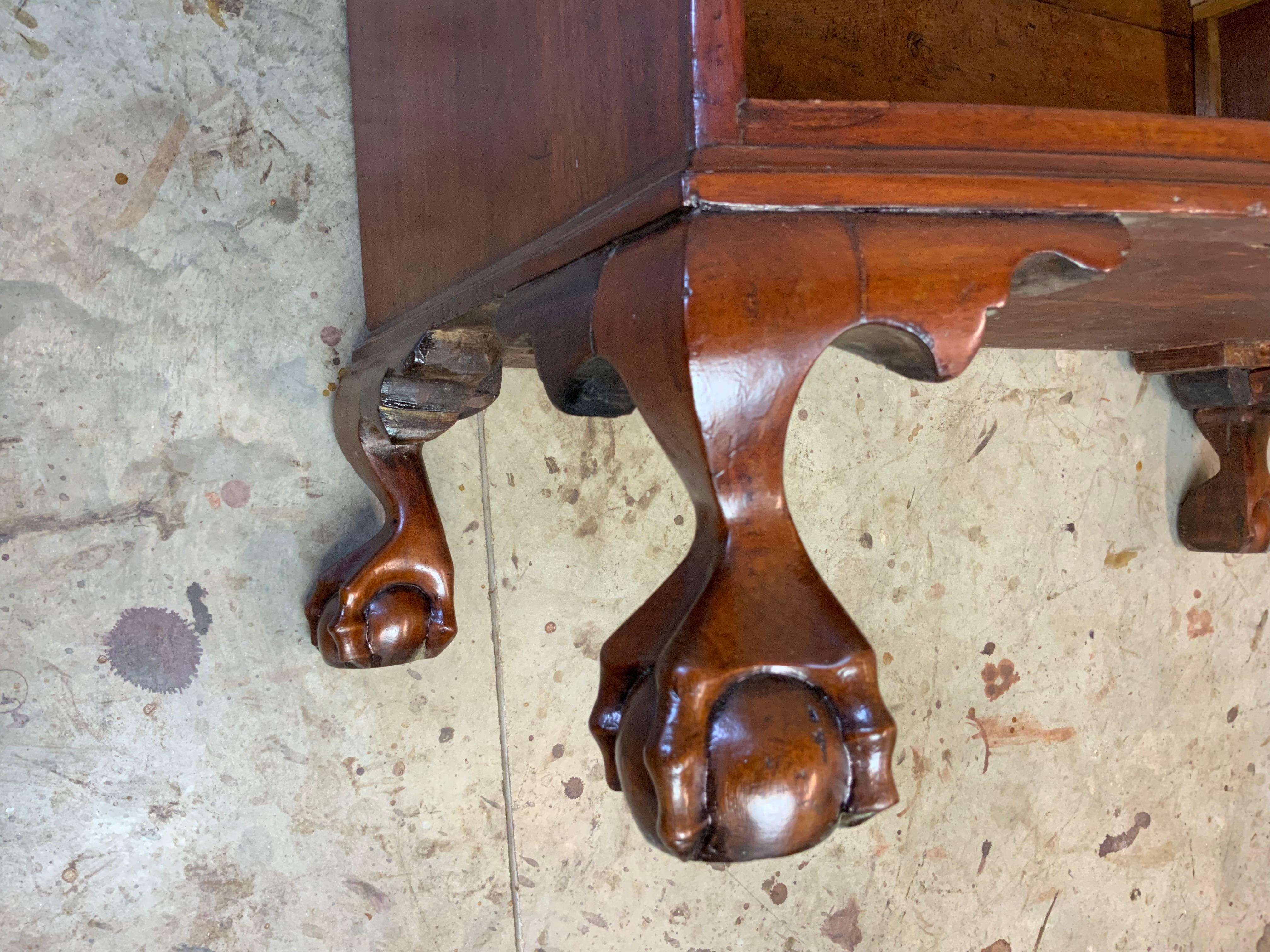 Chippendale Bow Front Chest For Sale 2