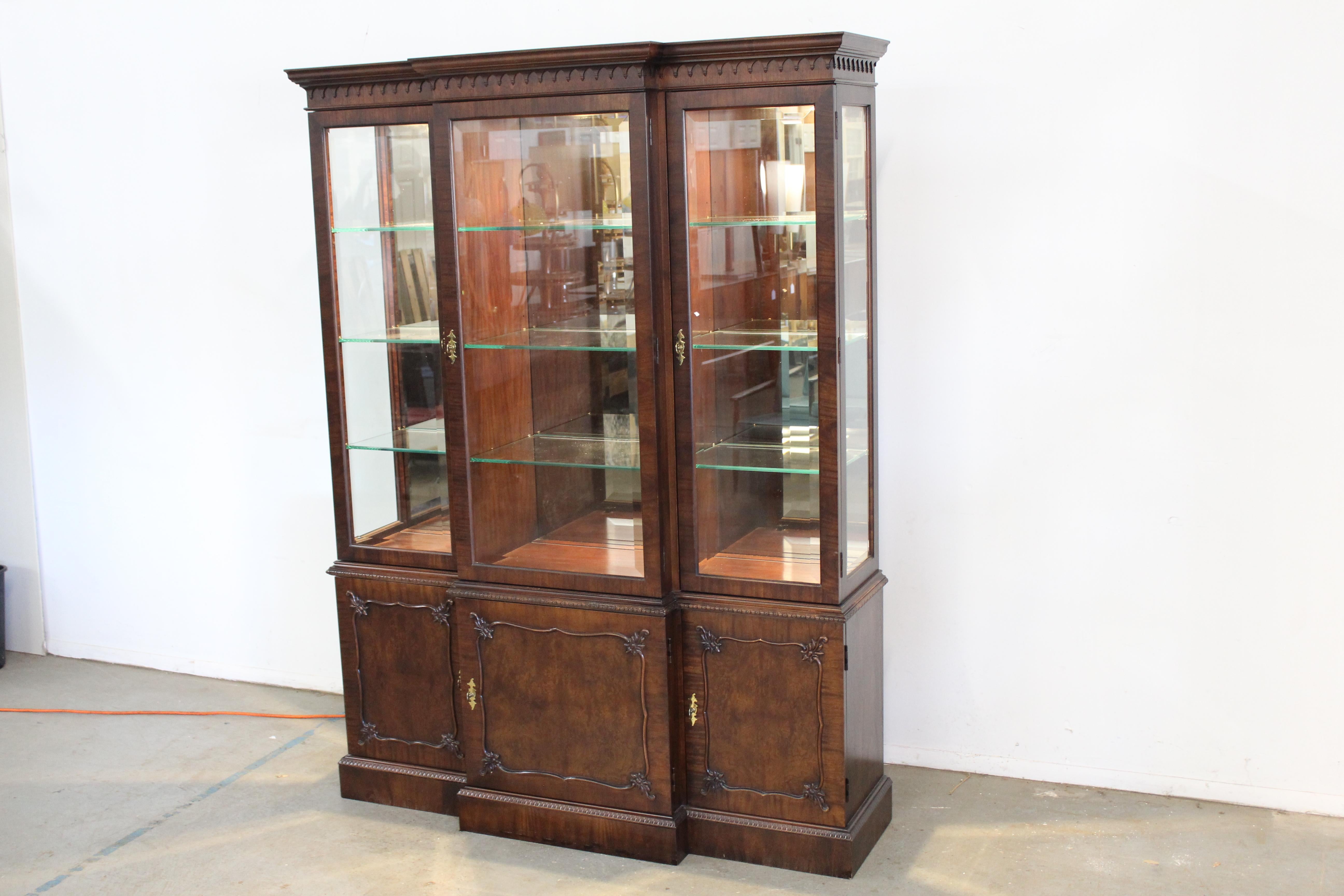 chippendale china cabinet