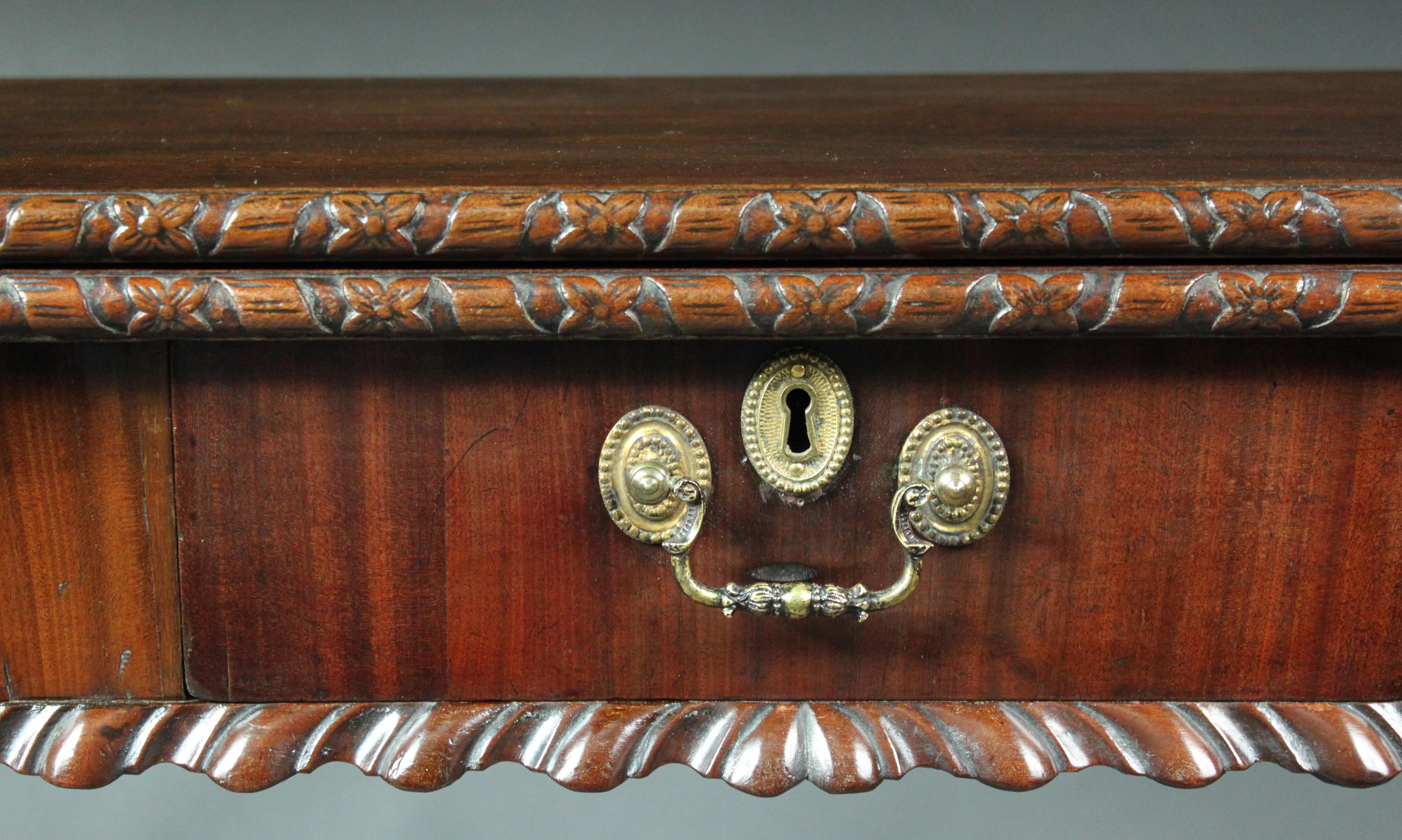 18th Century Chippendale Card Table For Sale