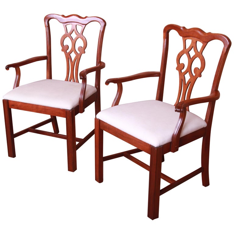Set of Chippendale Style Chairs~Professionally Refinished