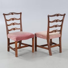 Chippendale Carved Mahogany “Ribbon-Back” Side Chair