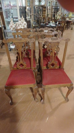 Chippendale Chairs Set of 6