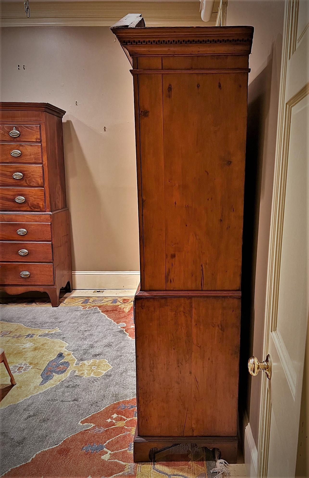 Chippendale Cherry Cabinet-On-Chest, Virginia 3