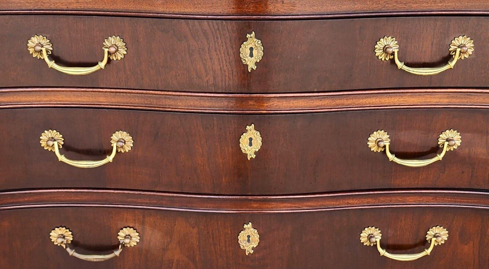 Chippendale Chest Of Drawers by White Furniture For Sale 13
