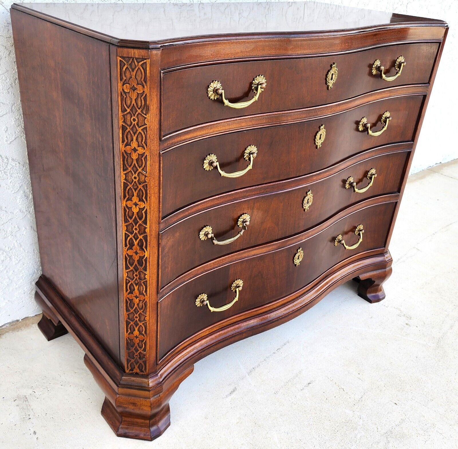 Chippendale Chest Of Drawers by White Furniture For Sale 1