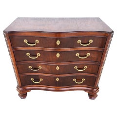 Retro Chippendale Chest Of Drawers by White Furniture