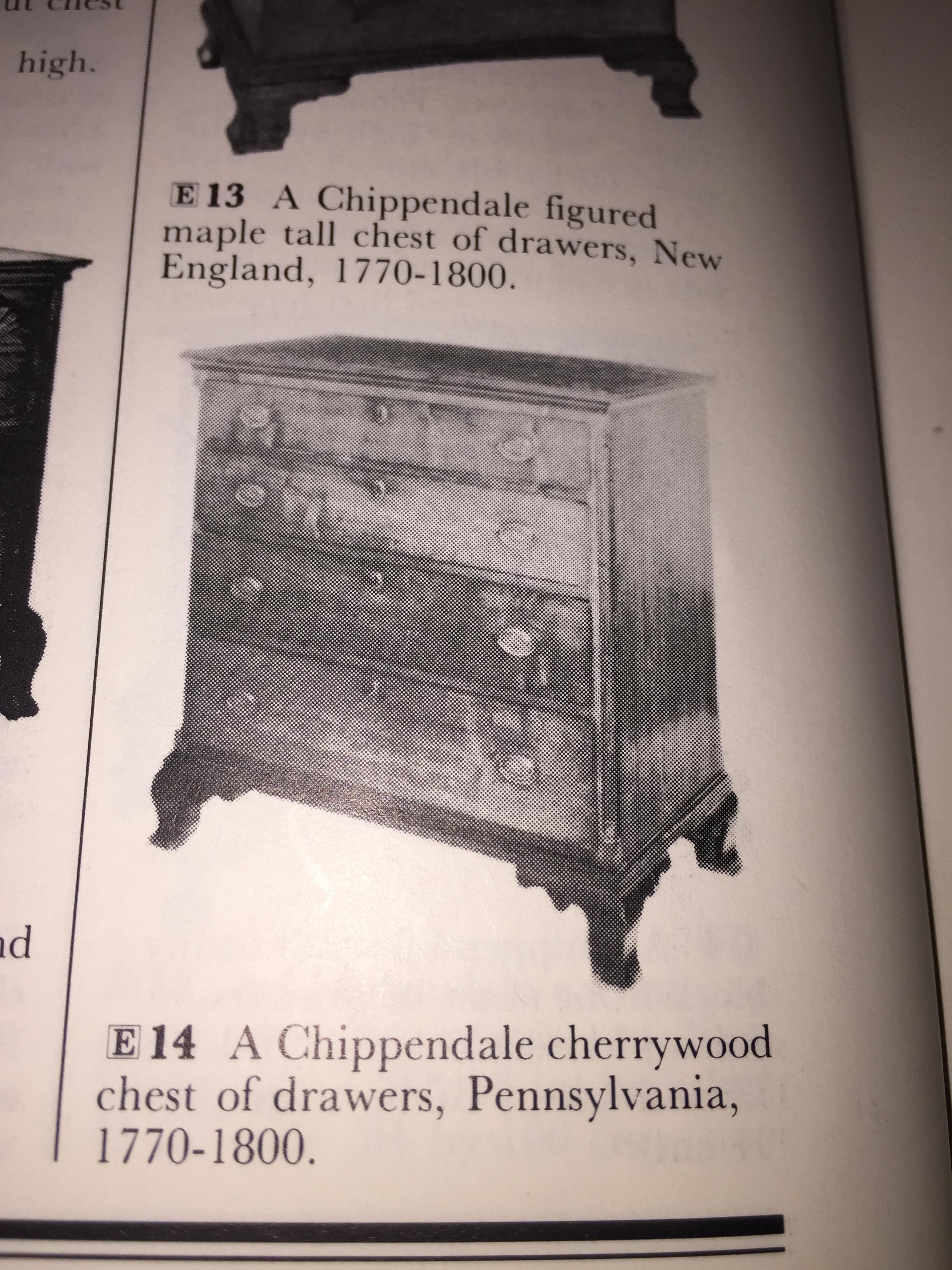 Chippendale Chest of Drawers In Good Condition In New Haven, CT