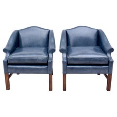 Fauteuils club Chippendale Chesterfield
