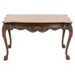 Antique Chippendale Coffee Table in Mahogany