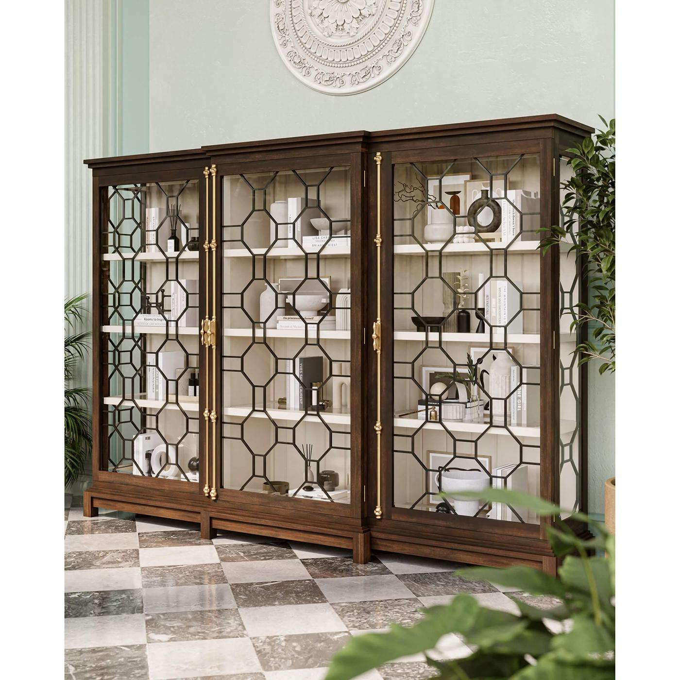 Chippendale Display Cabinet For Sale 1