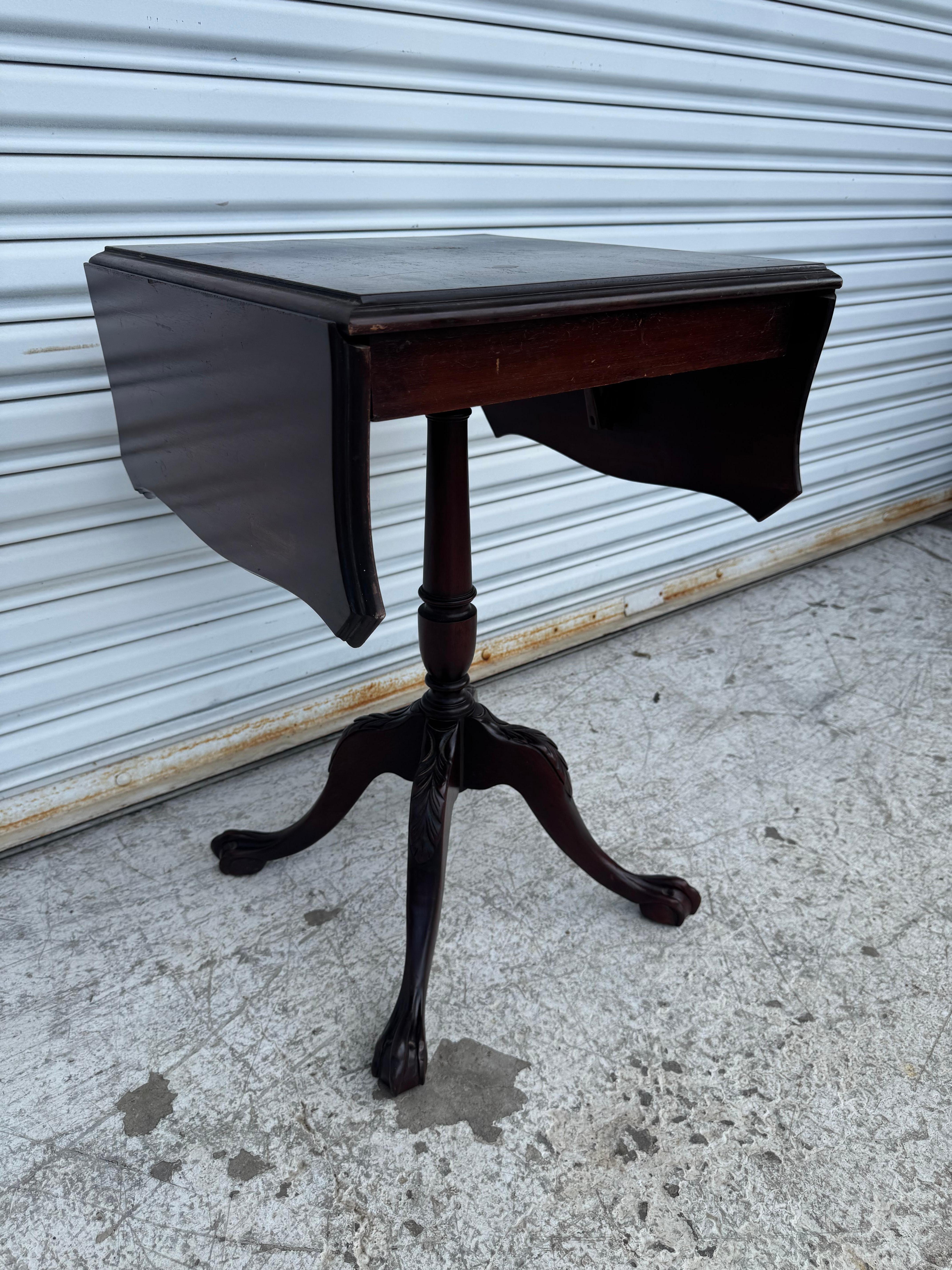 Chippendale Drop Leaf Table For Sale 2